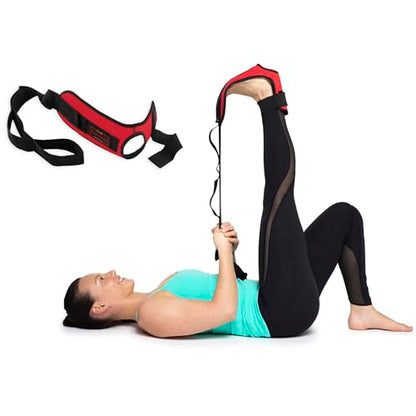 OPTP The Original Stretch-EZ, Top Choice Plantar Fasciitis Stretcher, Hamstring Stretch Strap and Achilles Tendon Stretcher, Stretching Strap for Physical Therapy. Made in the USA