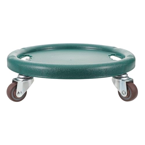 Ab Roller Wheel and Balance Rotating Disc for Core Training, Multi-function Silent Abdominal Exercise Equipment with Four Wheels, Green Abs Workout Sliders for Home Fitness