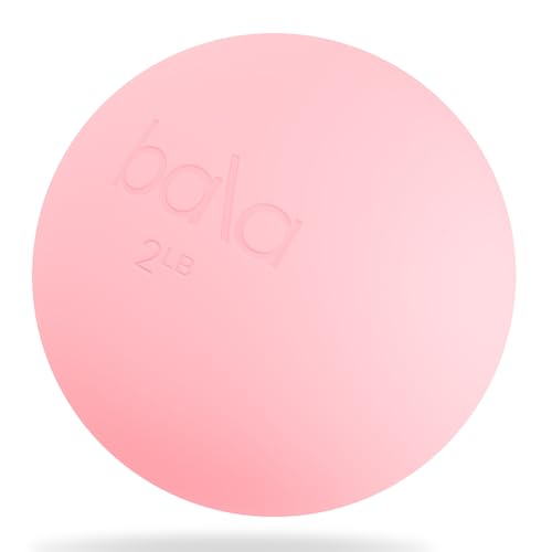 Bala Power Ball, Weighted Toning Exercise Ball for Pilates, Yoga, Home Fitness & More - Workout Ball for Strength & Core Training, Aerobics & Working Out to Improve Balance & Sculpt