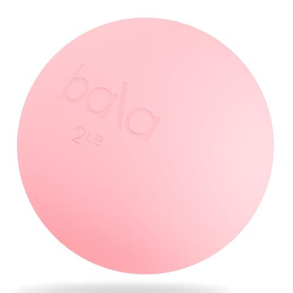 Bala Power Ball, Weighted Toning Exercise Ball for Pilates, Yoga, Home Fitness & More - Workout Ball for Strength & Core Training, Aerobics & Working Out to Improve Balance & Sculpt