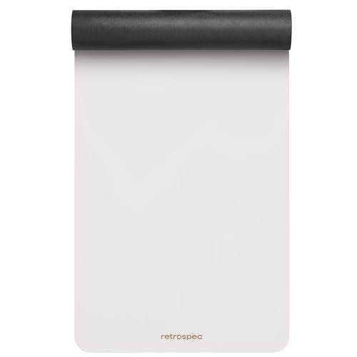 Retrospec Laguna 5mm Yoga Mat - Fitness Mat for Women, Men & Children, Slip-Resistant and Moisture Absorbing Exercise Mat for Home, Pilates, Yoga and Floor Workouts