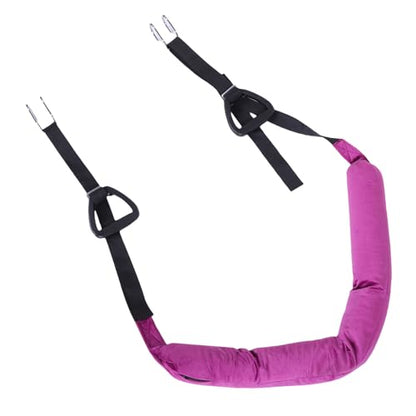 Hanging Fitness Waist Strap, Adjustable Double Hook Design, Leg Stretch Assist Strap Support Balance