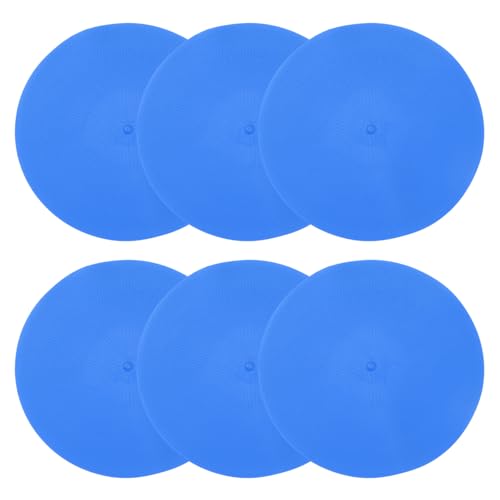 PATIKIL Spot Markers, Non-Slip Floor Agility Markers Flat - color: Blue