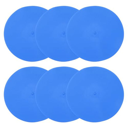 PATIKIL Spot Markers, Non-Slip Floor Agility Markers Flat - color: Blue