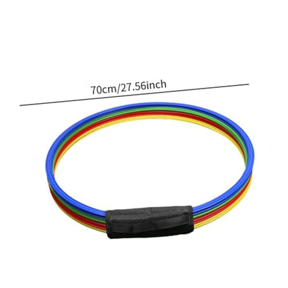 12 Pieces Agility Training Rings Workout Equipment for Athlete Kids Tennis
