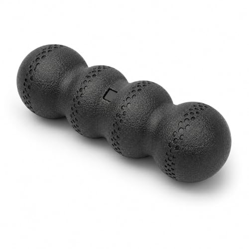 Double Peanut Massage Roller for Deep Tissue Relief, Spinal Alignment Gap, Micro-Perforation Texture, Back, Neck & Leg Recovery