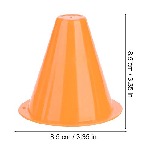 Alomejor Agility Cones, Soccer Training Cones Lightweight Portable for Football Soccer Practice Drills