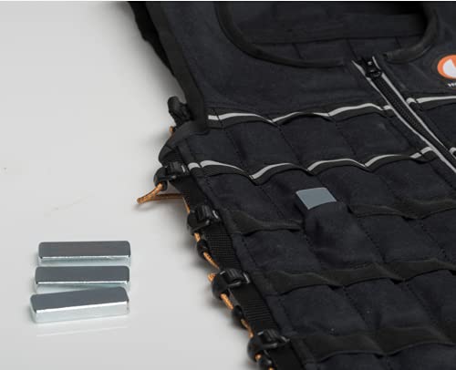 Hyperwear Hyper Vest Weighted Vests for PRO or ELITE - Set of 35 2.3 oz 1/4 in thin weight vest plates (5lbs Total)