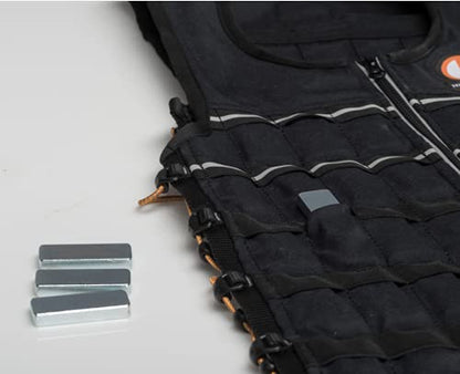 Hyperwear Hyper Vest Weighted Vests for PRO or ELITE - Set of 35 2.3 oz 1/4 in thin weight vest plates (5lbs Total)