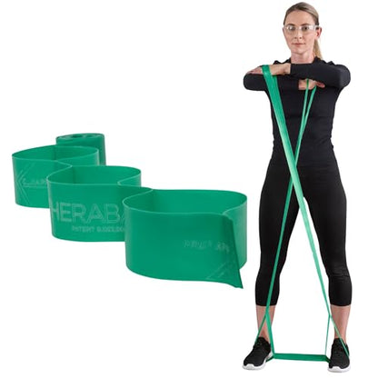 THERABAND CLX Resistance Band with Loops, 5-Foot Band