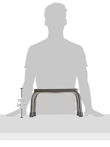 Drive Medical 13030-1SV Step Stool, Silver Vein - style: Without Handrail