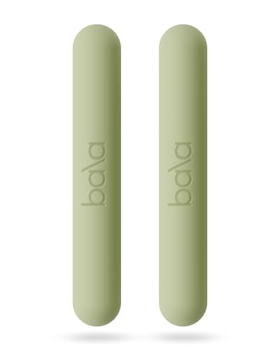 Bala Bars Dumbbell Set for Women & Men - Set of 2 Bars Designed for Walking, Strength Training, HIIT, Boxing & Aerobics - Hand Weights for Working Out at Home
