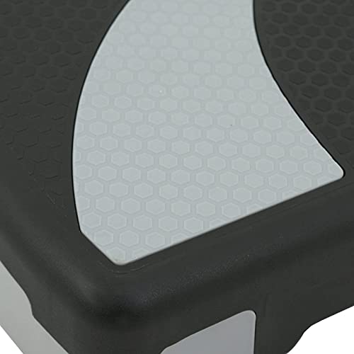 ZENY 31’’ Aerobic Step Platform, Adjustable Exercise Workout Stepper with Stable Risers, Stand Up Steppers for Exercise at Home, Fitness Equipment for Home Gym