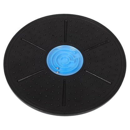 Mikikit Wobble Balance Board Step Platform for Balance Training and Yoga Exercise, Blue Maze Design, Non-slip Surface for Home Gym Workout and Core Stability