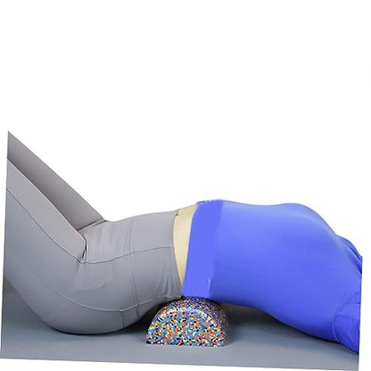 Yoga Tool Half Foam Roller Semicircle Roller Massage Rolling Pin Leg Foam Yoga Balance