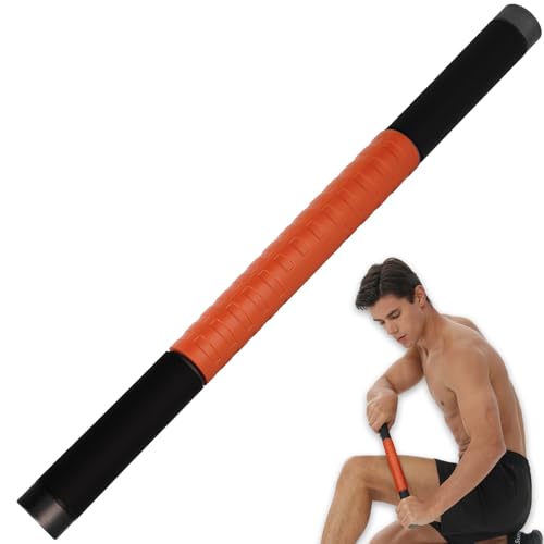 Muscle Roller Massage Stick for Legs Massager Roller-Calf Roller Deep Tissue Release Muscle Soreness, Trigger Points for Legs, Neck, Calves, Thighs, Shins, Back (Orange) - color: Orange