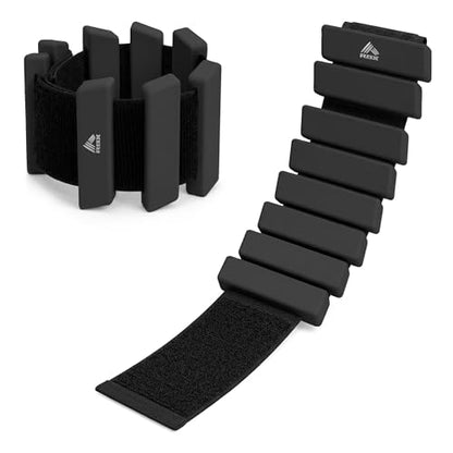 RBX Adjustable Ankle & Wrist Weights, Customizable for Pilates, Yoga, Walking, Barre, Home Workouts & Strength Training