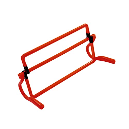 BESPORTBLE Removable Training Hurdles, Agility Ladder Speed Training Equipment, Soccer Training Agility Hurdles(Yellow) - color: Red