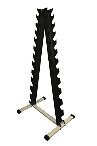 Neoprene Dumbbell Set- 12 Pairs w/Rack