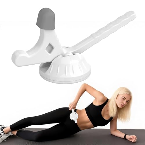 Psoas Release Tool-Hip Flexor Release Tool Fully Adjustable for Iliacus,Waist Pain Sciatica,Back&Posture Relief,Massage Hook and Trigger Point Massage Tool - color: White