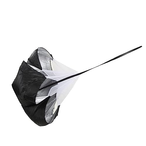 Running Speed Training Parachute, Resistance Sprint Chute for Track and Field, Football Soccer Speed Workout, Adjustable Belt with Storage Bag, Professional Grade Polyester Pongee