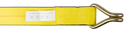 Mytee Products 3" x 30' Winch Strap with Wire Hook