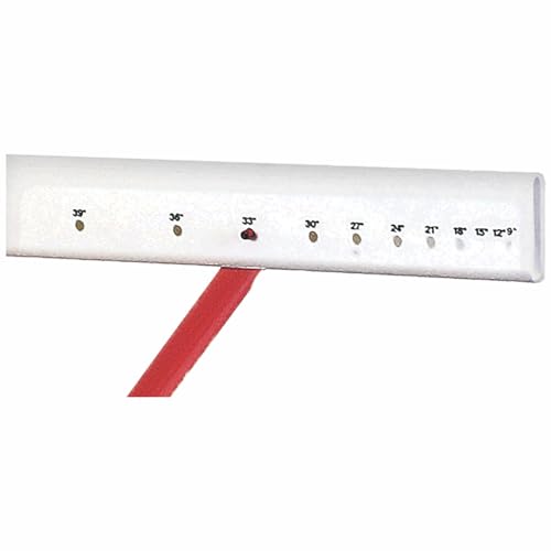 Champion Sports Adjustable Height Training Hurdle, Red