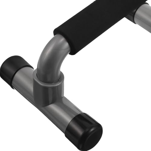 H-shape Push up Bars Parallette Bars Non-slip Portable Exercise Handles Home Gym Equipment for Chest Training and Floor Workout Strength Training