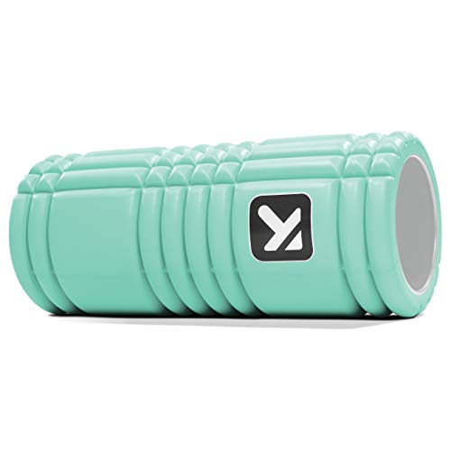 TriggerPoint Grid 1.0 Foam Roller - 13" Multi-Density Massage Roller for Deep Tissue & Muscle Recovery - Relieves Tight, Sore Muscles & Kinks, Improves Mobility & Circulation - Targets Key Body Parts - color: Mint