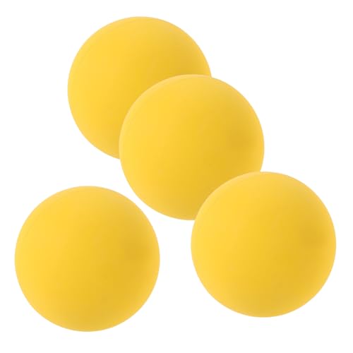 KOMBIUDA 4 Pack High Elastic Rebound Training Balls 2.16 Inch Mini for Speed Agility Practice Indoor Outdoor Sports