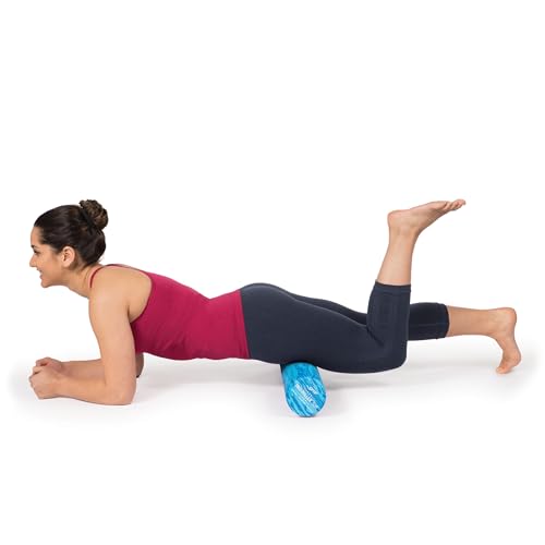 OPTP PRO-Roller Soft Density Foam Roller – Low Density Soft Foam Roller for Physical Therapy, Pilates, Yoga Foam Roll Exercises, and Muscle Recovery - Blue 36" x 4" - color: Blue 36" X 4"