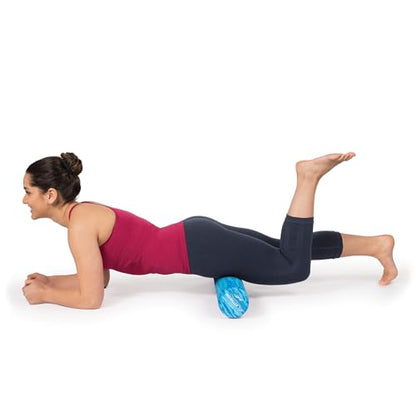 OPTP PRO-Roller Soft Density Foam Roller – Low Density Soft Foam Roller for Physical Therapy, Pilates, Yoga Foam Roll Exercises, and Muscle Recovery - Blue 36" x 4" - color: Blue 36" X 4"