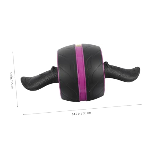 Ab Roller Wheel with Extra Mat Automatic Rebound Abs Fitness Equipment for Home Use Core Strengthening Workout for Men and Women Beginner Friendly Abdominal Trainer