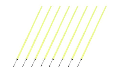 BlueDot Trading Soccer Agility Poles | Telescopic, Fixed & Collapsible Options (4, 6, 8 Piece Sets) Speed Training Poles for Agility Drills, Outdoor Games, Football & Sport Training Equipment - size: 4, style: Fixed