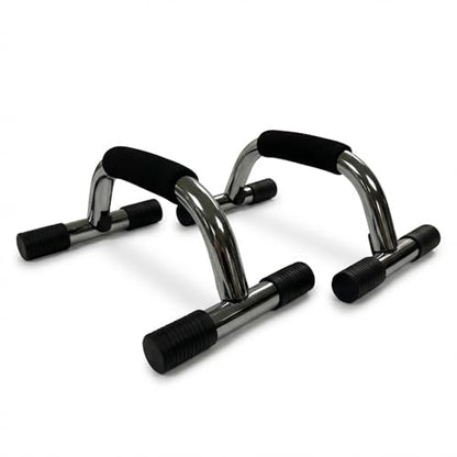 Enhance Upper Body Strength: Training Push Up Bars for Shoulders, Chest & Core - Non-Skid Feet, Compact & Portable