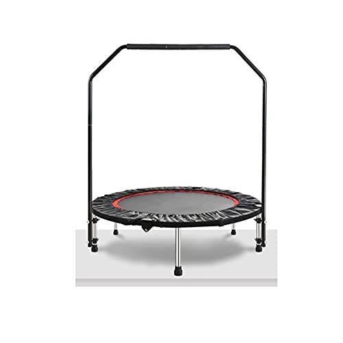 Replacement Trampoline Pad Outdoor Trampoline 40",Fitness Trampoline with Handle,Mute Foldable Trampoline Mini Exercise Rebounder for Adults Indoor/Garden Workout Equipment,Maximum Load 200Kg