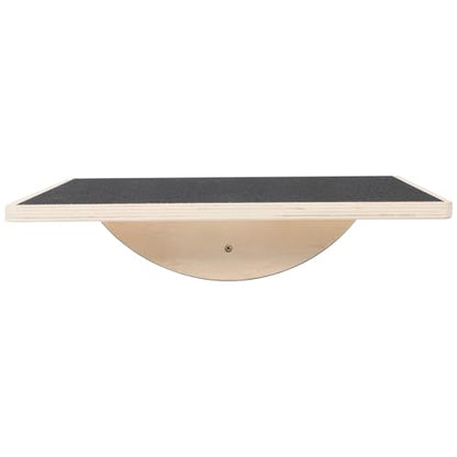 FOMIYES Solid Board Non-slip Wobble Trainer for Adults Fitness Coordination Exercise Home Gym Stability Training