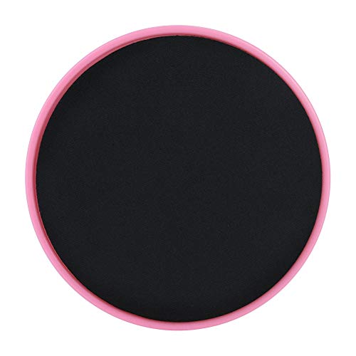 Fitness Disc Sliding Disc Fitness Equipment Sport Full Body Workout for Sliders Gym (Pink)