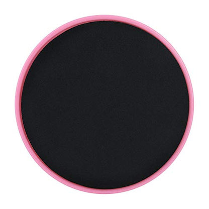 Fitness Disc Sliding Disc Fitness Equipment Sport Full Body Workout for Sliders Gym (Pink)