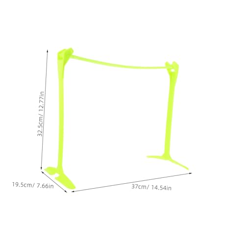 balacoo Adjustable Height Speed Hurdle Foldable Soccer Training Equipment for Agility Drills Compact and Portable Design for Athletes Versatile Use Football and Fitness Training