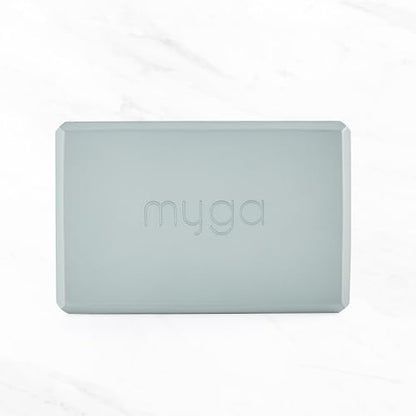 MYGA Yoga Block,Lightweight EVA Foam Yoga Brick,High Density Non-Slip Block for Yoga Poses, Pilates, Balance and Flexibility - color: Teal