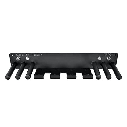 Valor Fitness Wall Mount Gym Storage Rack Organizer 6 Pegs - Sports Equipment Organizer for Jump Ropes Chains Weight Belt Hanger Home Gym - Max Weight 330 lbs.