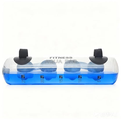 Aqua Dumbbell Bag Water Weights 30-55 lbs – Adjustable Water Weight Training Bag for Core Strength, Balance, Stability, Functional Fitness, Home Gym & Full Body Workout, Cross Training, HIIT
