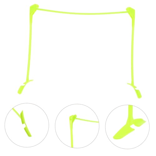 Abaodam Agility Speed Hurdles for Soccer Training Foldable Adjustable Height Practice Equipment Enhances Agility Coordination Jumping Skills for Athletes Versatile Football Training Aid