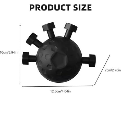 Finger Grip Strengthener,2026 New Hand Forearm Ball Strengthener Wrist Strengthening Guitar Finger Gripper Finger Exerciser Gripper Tool for Gym, Piano and Guitar Training - color: Black