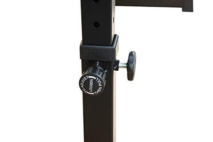 Mufti-Functional Adjustable Height Utility Flat Weight Bench for Strength and Abdominal Training, Exercise Dumbbell Bench for Daily use.