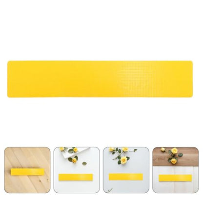 12pcs Yellow PVC Spot Markers for Sports Ground Marking Tools with Anti-Slip and High Visibility Design, for Tennis Court and Soccer Agility Drills Outdoors