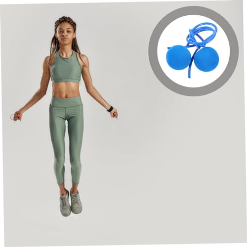 1 Pair Ropeless Ball Skipping Rope Fitness Skipping Rope Ball Cordless Ball Fitness Jump Rope Ball - color: Blue