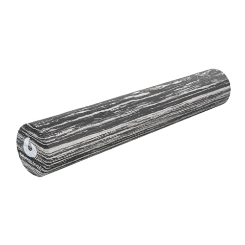 Balanced Body Magic Roller - Muscle Release Tool for Post-Pilates Workout or Physical Therapy, Stretching Tool, Swirlie Gray - color: Swirlie Gray