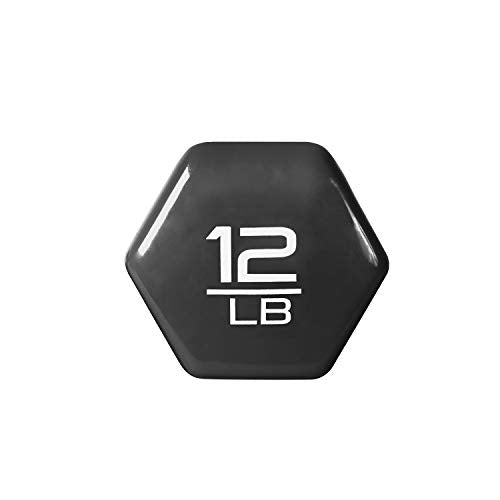 Cap Barbell Vinyl Coated Dumbbell | 1-15 LB Single or Pair